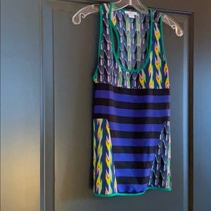 Patterned Racerback tank